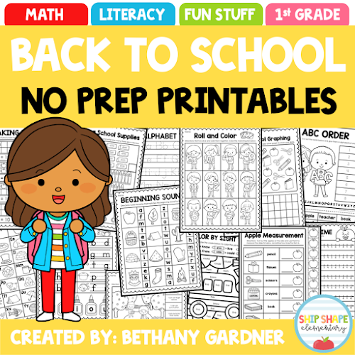 How to use TPT’S New Digital Activities Feature + Back to School No Prep Printables!