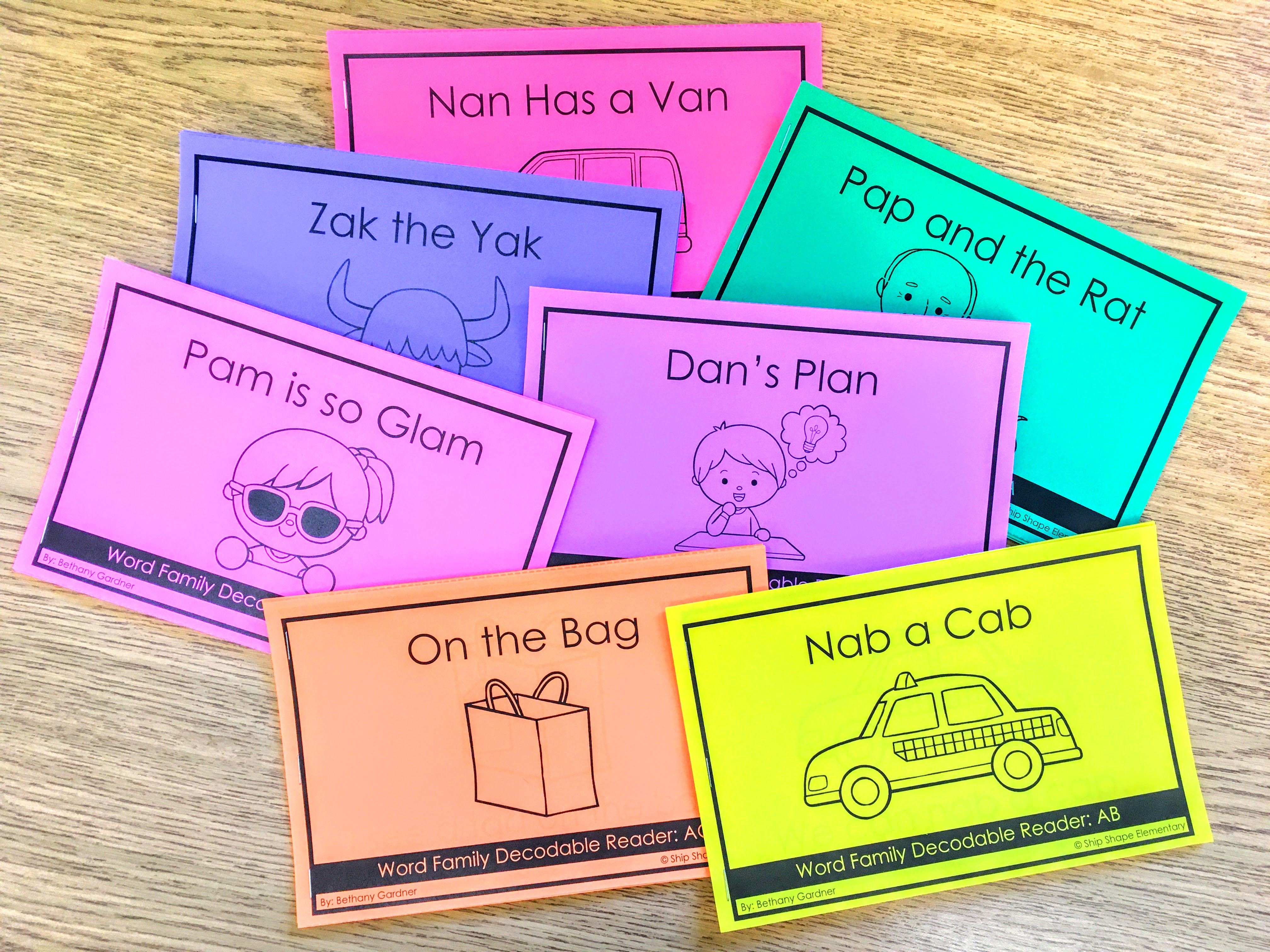 a variety of decodable readers 