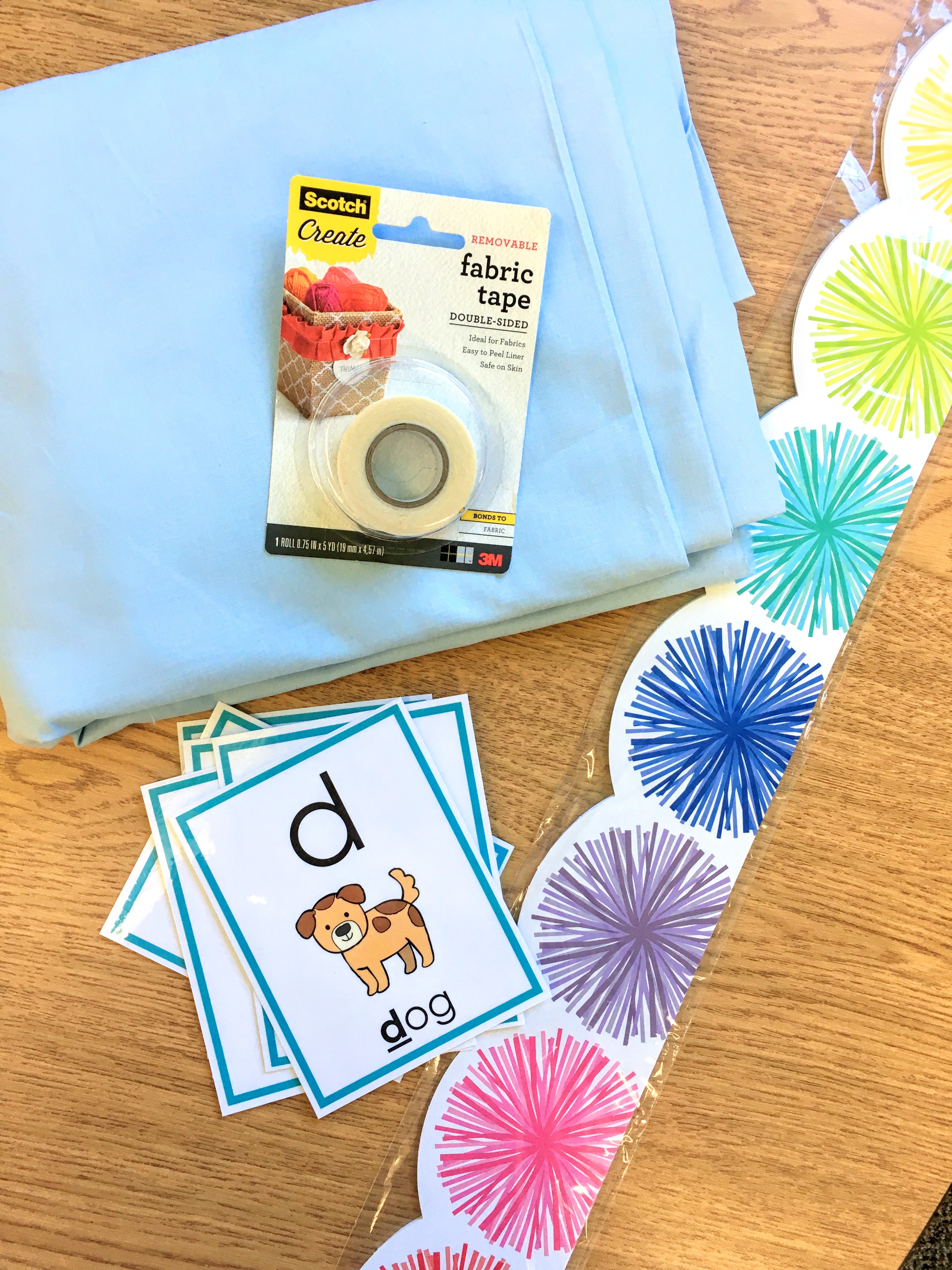 A kindergarten sound wall bulletin board display is easy to make and will help your students learn phonics skills for reading.