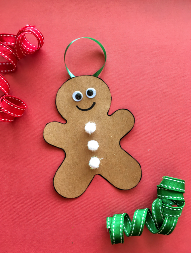 An easy construction paper gingerbread man craft that can be done with students learning about Christmas in Germany.